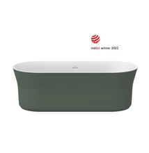 ravak ypsilon térbenálló akrilkád 180x80 fehér, grey green , fehér túlfolyóval