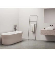 ravak ypsilon térbenálló akrilkád 180x80 fehér, alabaster pink , fehér túlfolyóval