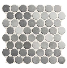 realonda circle glossy grey 30,9x30,9 cm
