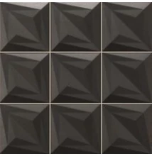 realonda delta negro 33x33 cm