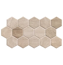 realonda hex sequioa camel 26,5x51 cm