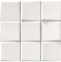 realonda pattern blanco 33x33 cm