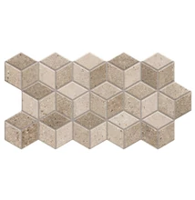realonda rhombus stone taupe 26,5x51 cm