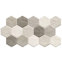 realonda hex stonehenge frost 26,5x51 cm