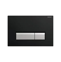 Geberit Sigma 40 fekete üveg nyomólap