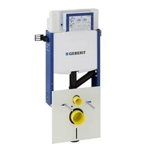 Geberit Duofix Elszíváshoz fali WC szerelőelem, 112 cm, Sigma 12 cm-es falsík alatti öblítőtartállyal, csatlakozócsonkkal szagelszíváshoz