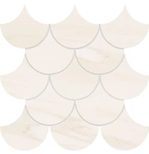 tubadzin sheen white mozaik 19,3x29 cm