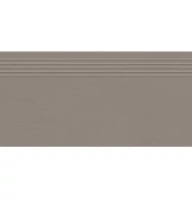 tubadzin industrio brown lépcsőlap 59,8x29,6 cm