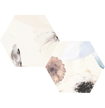 tubadzin mild garden hex 19,2x22,1 cm