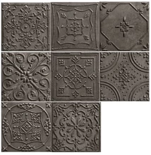 tubadzin Tinta platinum dekor 14,8x14,8 cm
