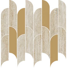 tubadzin tissue beige mozaik 29,8x27,2 cm