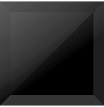 valore crystal black glass 15x15 cm