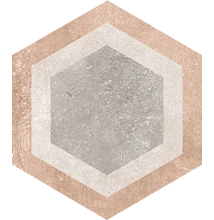 vives rift hexagono bushmills multicolor 23x26,6 cm