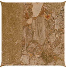 arcana black&cream chekers starry brown wash 24,3x24,3 cm
