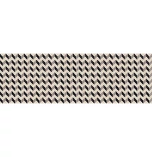 arcana black&cream cream zigzag csempe 32x99 cm