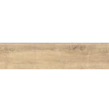 cerrad sentimental wood beige lépcsőlap 29,7x120,2 cm