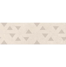cersanit fernetti stone geometric shine cream dekorcsempe 20x60 cm