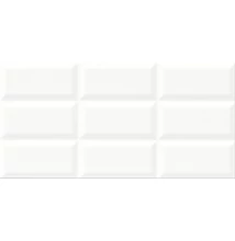 cersanit naris PS604 white glossy structure 29,7x60 cm