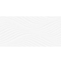cersanit blanka PS610 white waves sturcture glossy csempe 29,7x60 cm