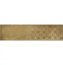 cifre cambre mistel ochre fényes dekor csempe 7,5x30 cm