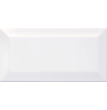 cifre chic white brillo csempe 7,5x15 cm