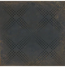 cifre industrial black mate decor 20x20 cm