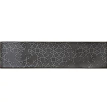 cifre omnia anthracite brillo decor csempe 7,5x30 cm