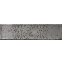 cifre omnia grey brillo decor csempe 7,5x30 cm