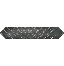 cifre optics anthracite fényes dekor csempe 6,5x33,2 cm
