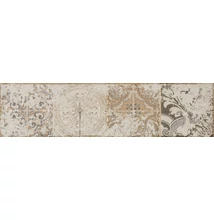 cifre soul ivory decor csempe 7,5x30 cm