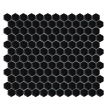 dunin mini hexagon black matt 30x26 cm