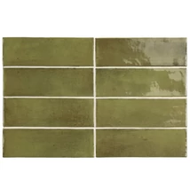 equipe coco verd csempe 5x15 cm