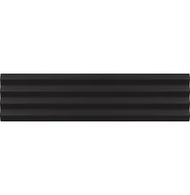 equipe costa nova praia black matt csempe 5x20 cm