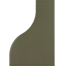 equipe curve garden green matt csempe 8,3x12 cm