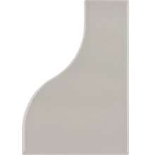 equipe curve grey gloss csempe 8,3x12 cm