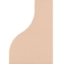 equipe curve pink matt csempe 8,3x12 cm