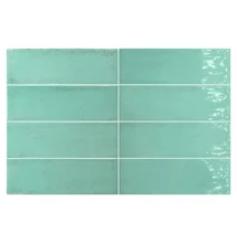 equipe fango aquamarine gloss csempe 5x15 cm