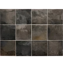 equipe hanoi arco black ash csempe 10x10 cm