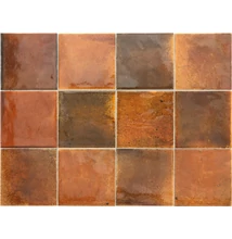 equipe hanoi burnt red csempe 10x10 cm