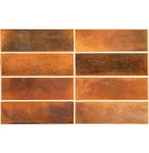 equipe hanoi burnt red csempe 5,1x16,1 cm