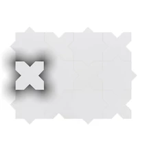 equipe porto cross white 12x12 cm