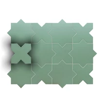 equipe porto cross pickle green 12x12 cm
