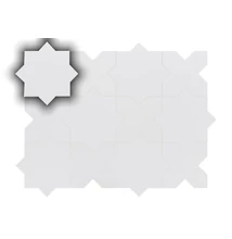 equipe porto star white 16,8x16,8 cm