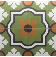 equipe rivoli monaco verde 20x20 cm