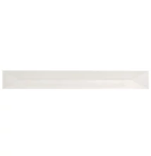 equipe vitral axis snow csempe 5x40 cm