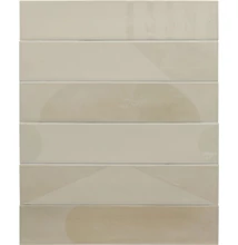 equipe wadi beige dekorcsempe 6x30 cm