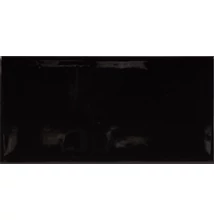 Fabresa artisan negro brillo csempe 10x20 cm