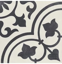 harmony cuban white ornate 22,3x22,3 cm