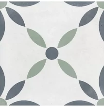 harmony havanna white flower 22,3x22,3 cm