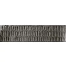 harmony lagoon anthracite decor csempe 6x24,6 cm